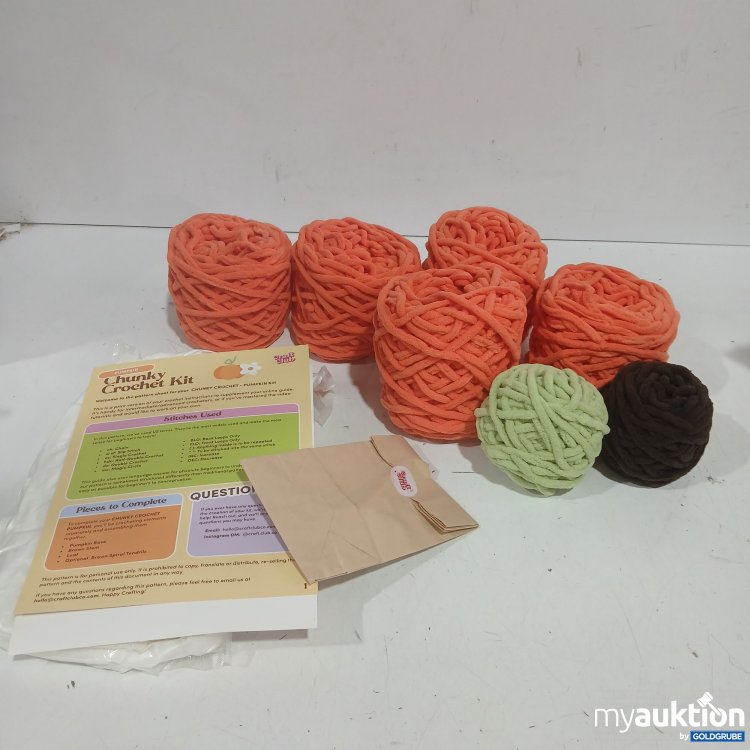Artikel Nr. 992700: Pumpkin Chunky Crochet Kit 