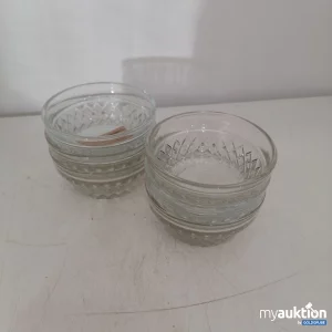 Auktion Glasschüssel für Soße 6 Stück 