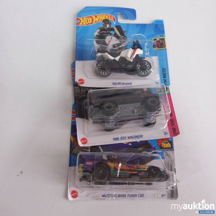 Artikel Nr. 520701 Artikel Nr. 520701: Hot Wheels Auto 3x lt. Foto