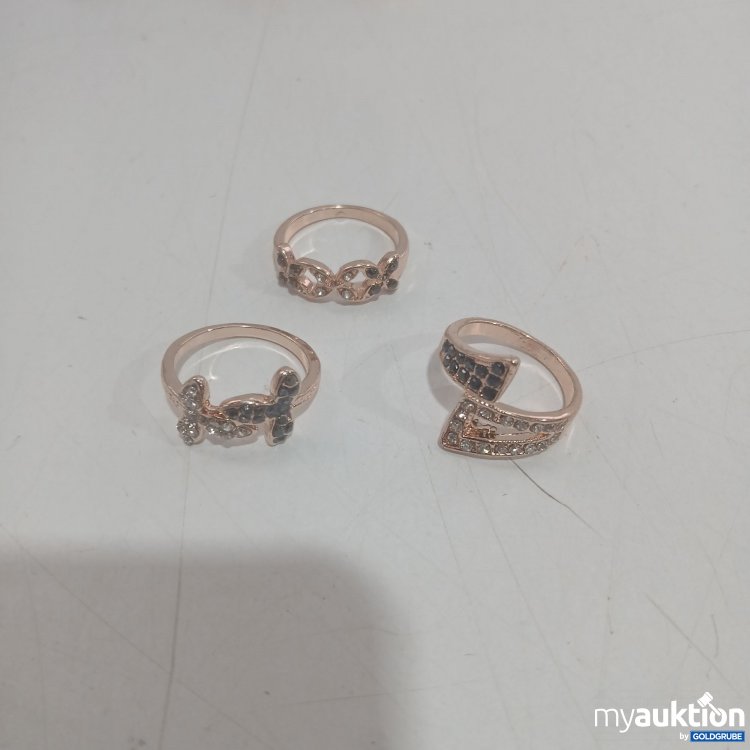 Artikel Nr. 522701 Artikel Nr. 522701: Diverse Ringe 3 Stück