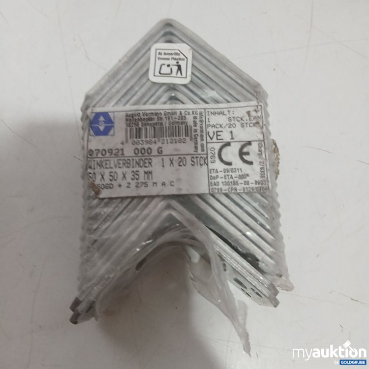 Artikel Nr. 524701: Winkelverbinder 50x50x35mm 20stk