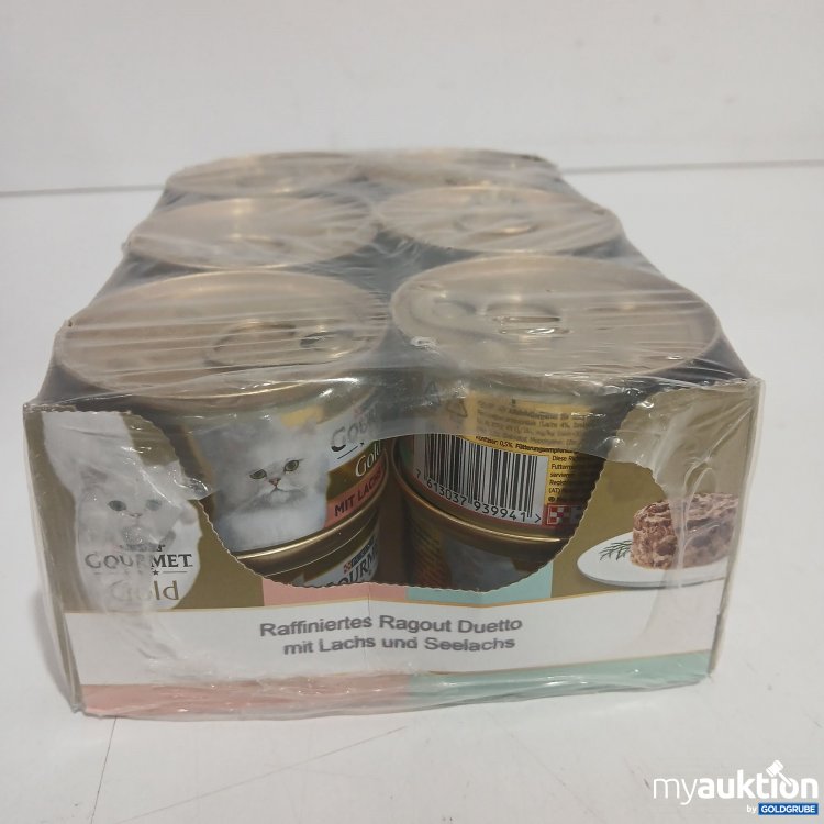Artikel Nr. 891701: Purina Gourmet Raffiniertes Ragout Duetto mit Lachs & Seelachs 12x85g