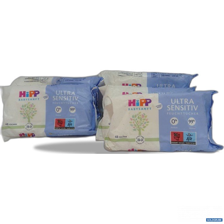 Artikel Nr. 953701: HIPP Babysanft Ultra Sensitiv Feuchttücher 48 Stück 5 x