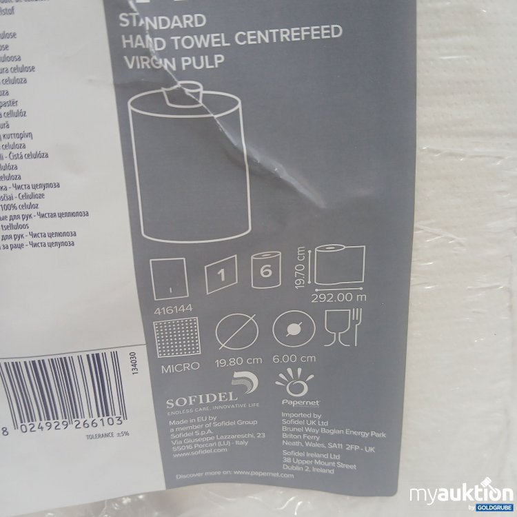 Artikel Nr. 969701: Papernet Standard Hand Towel 6Rollen 19,70cm x 292m 