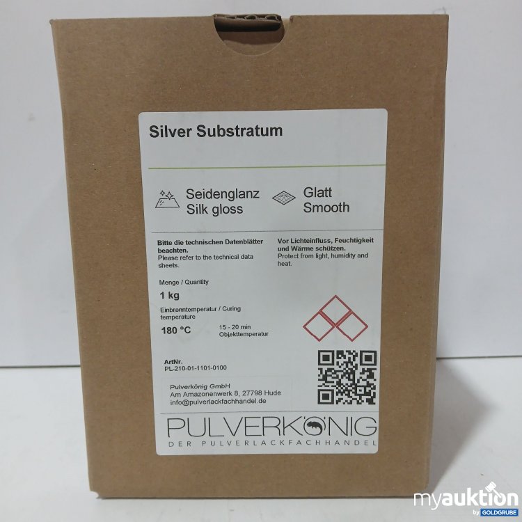 Artikel Nr. 982701: Pulverkönig Pulverlack, Seidenglanz, Glatt, 1kg, Art.Nr. PL-21001110100