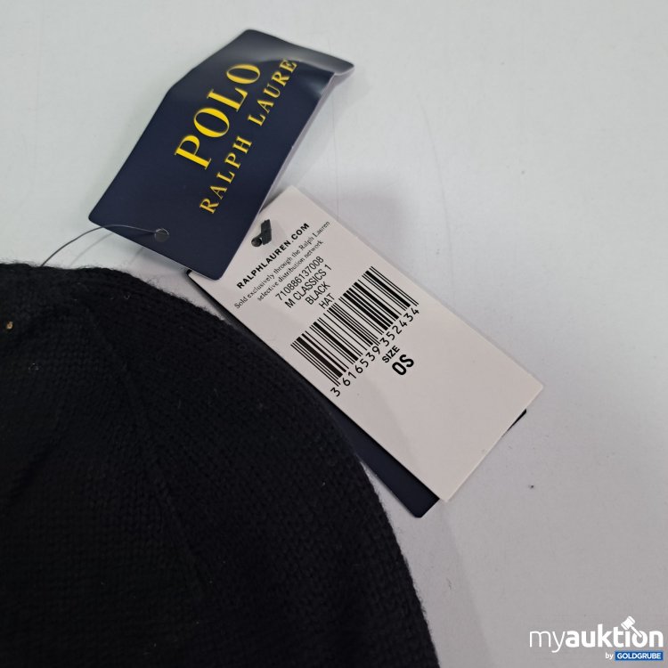 Artikel Nr. 361702 Artikel Nr. 361702: Ralph Lauren leichte Wollmütze schwarz one size
