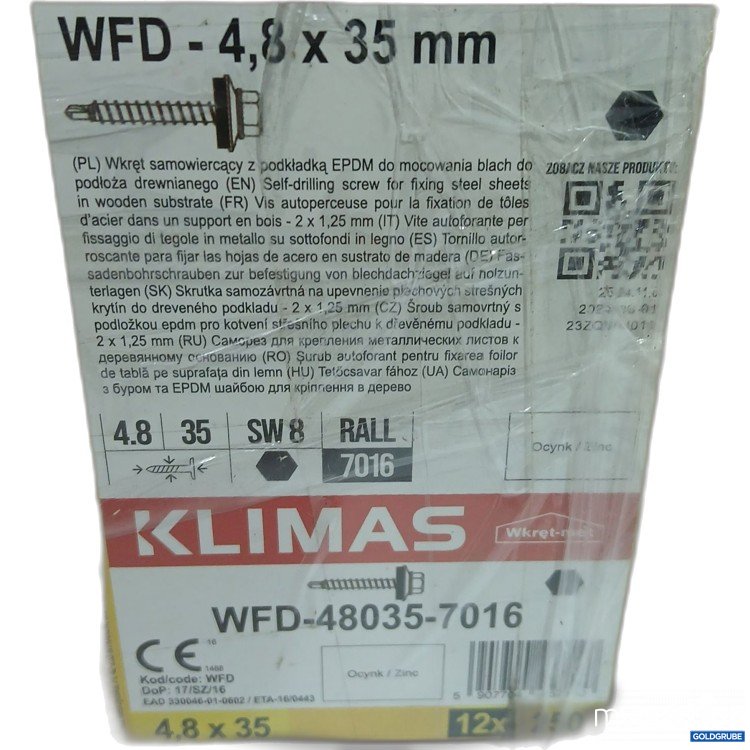 Artikel Nr. 441702: Klimas WFD 4,8x35mm 12x250Stk 