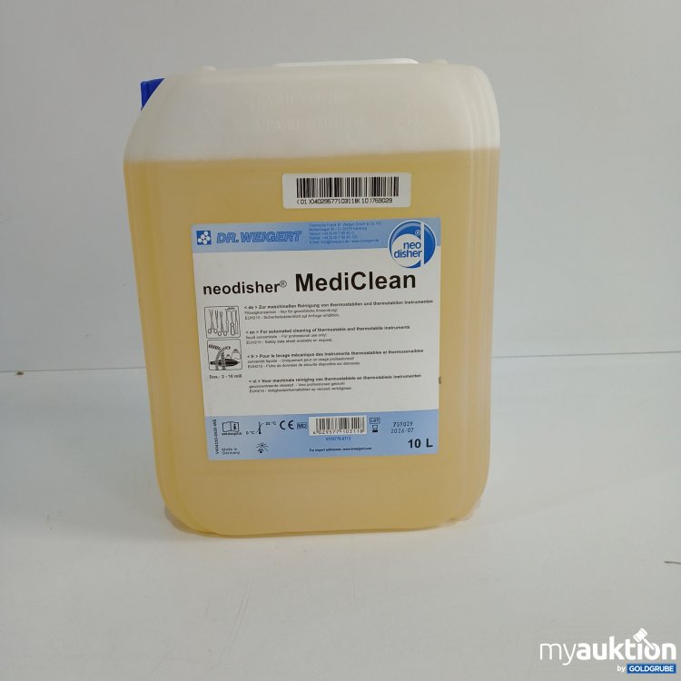 Artikel Nr. 801702 Artikel Nr. 801702: Dr. Weigert neodisher MediClean 10L