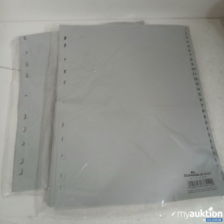 Artikel Nr. 877702 Artikel Nr. 877702: Durable Register A4 2er Pack x31tlg.