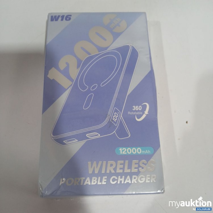 Artikel Nr. 878702: Wireless Portable Charger W16 12000mAh 