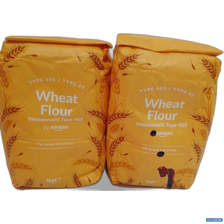 Artikel Nr. 950702: Wheat Flour Weizenmehl Type 405 2×1Kg für Brot und Pizza