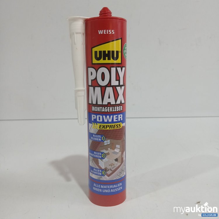 Artikel Nr. 972702: UHU Poly Max Montagekleber Power Express weiß 425g 