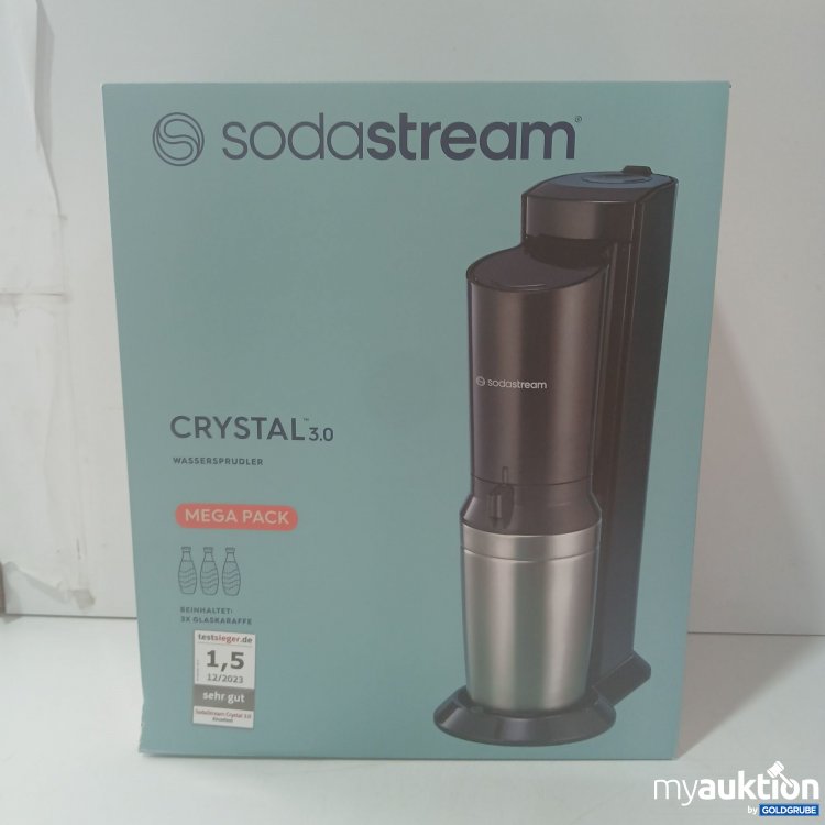 Artikel Nr. 984702: Sodastream Crystal 3.0 Mega Pack + 3Glaskaraffen