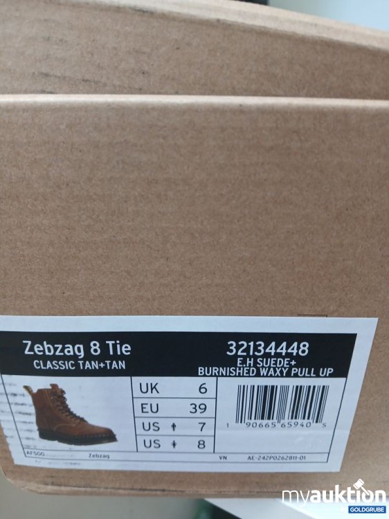 Artikel Nr. 988702 Artikel Nr. 988702: Dr. Martens Zebzag 8 Tie Classic Tan-Tan Stiefel