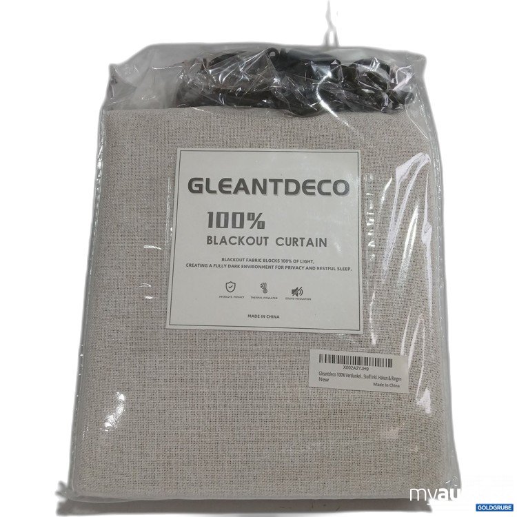 Artikel Nr. 989702 Artikel Nr. 989702: Gleantdeco 100% Blackout Curtain