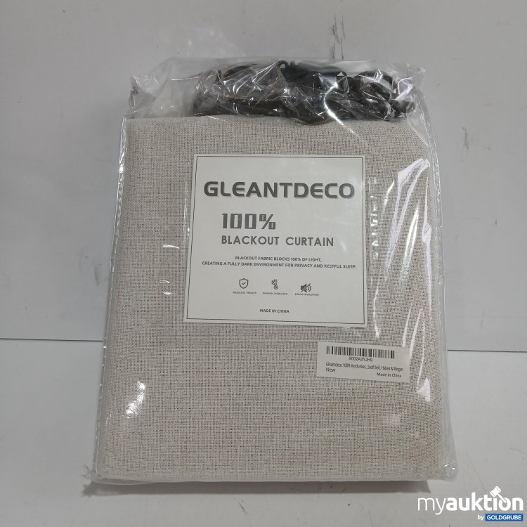Artikel Nr. 989702 Artikel Nr. 989702: Gleantdeco 100% Blackout Curtain