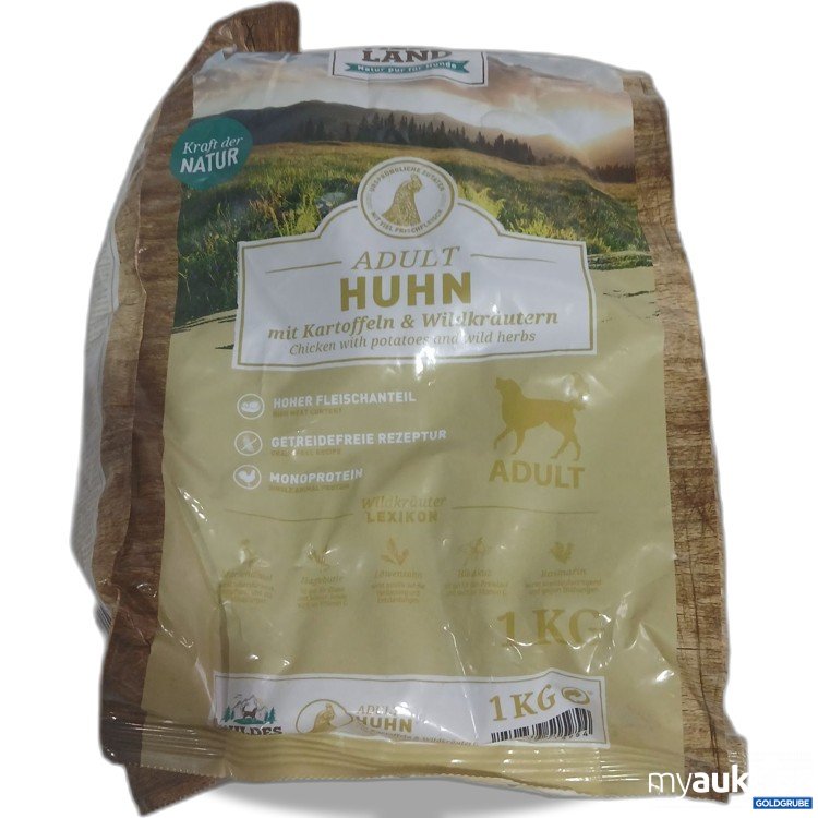 Artikel Nr. 996702 Artikel Nr. 996702: Wildes Land Adult Hundefutter Huhn 1kg