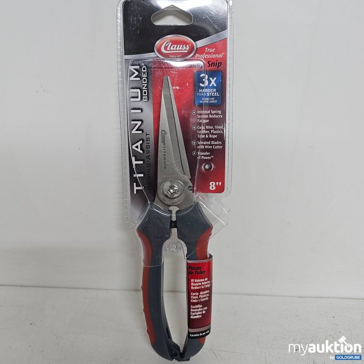 Artikel Nr. 398703 Artikel Nr. 398703: Clauss Titanium 8"