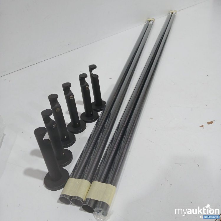 Artikel Nr. 441703: Gardinenstangen 2x 150cm 2x130cm 25mm 