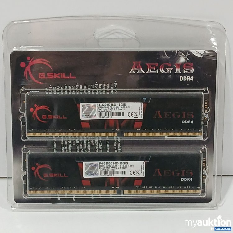 Artikel Nr. 443703: G.SKILL AEGIS DDR4 RAM Karte 