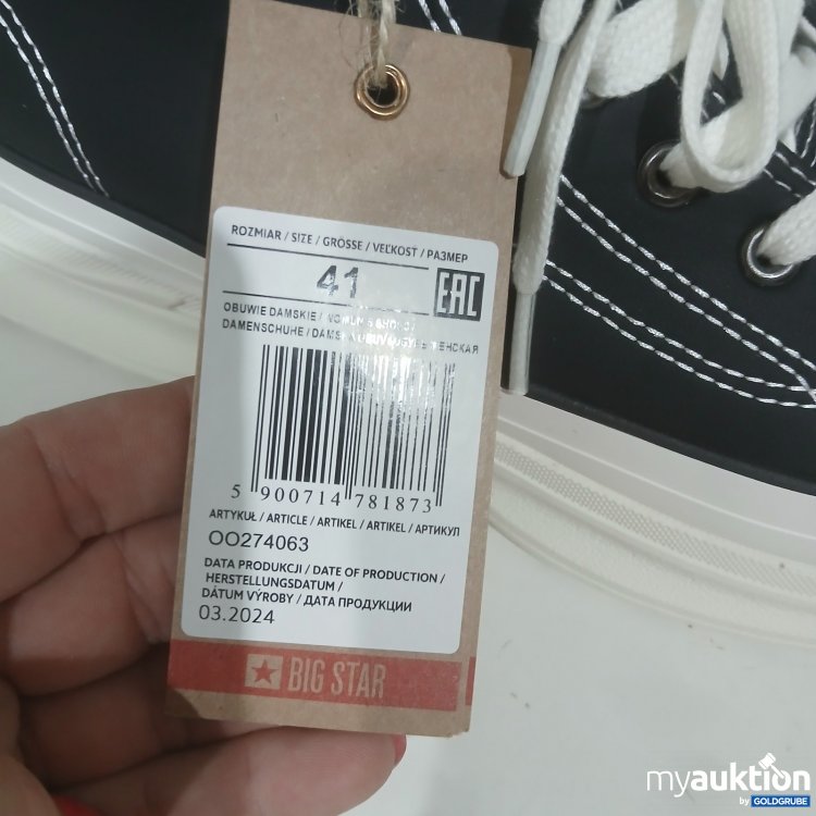 Artikel Nr. 462703: BIG STAR Sneaker high Größe 41