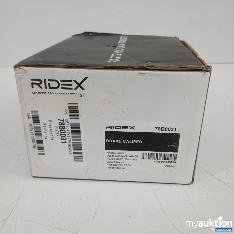 Artikel Nr. 467703 Artikel Nr. 467703: RIDEX Bremssattel 78B0031