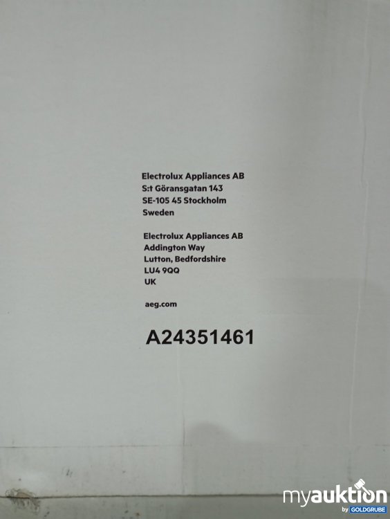 Artikel Nr. 469703 Artikel Nr. 469703: AEG Staubsauger Clean 6000 Beutelstaubsauger