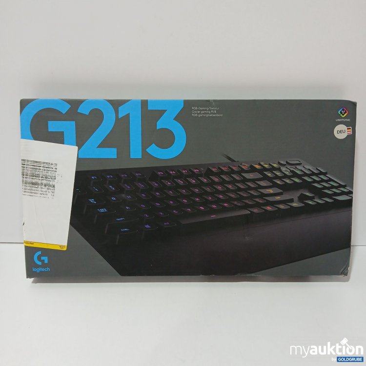 Artikel Nr. 853703 Artikel Nr. 853703: Logitech G213 RGB Gaming Tastatur