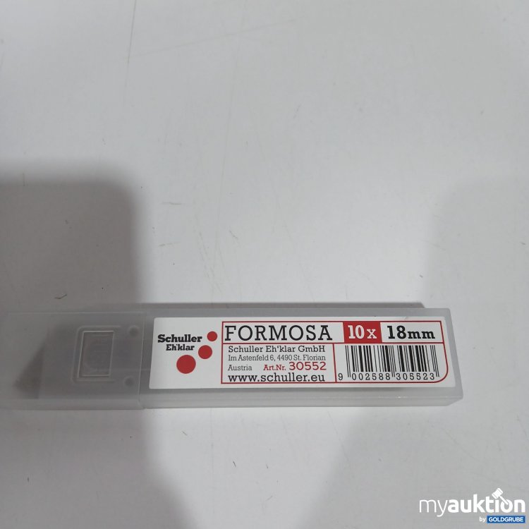 Artikel Nr. 881703: Schuller Eh klar Formosa 10x18mm Klingen 