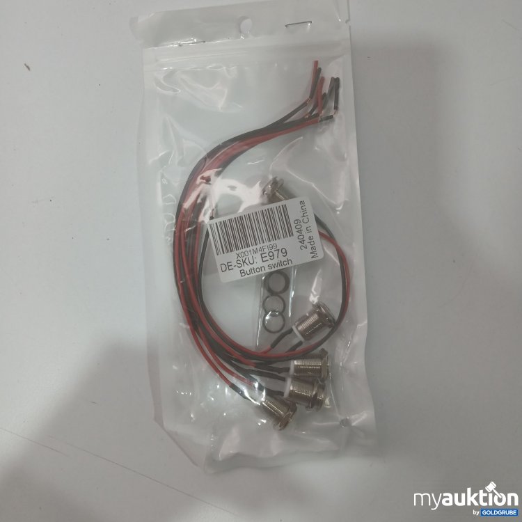 Artikel Nr. 911703: ebildet 5Stücke Wasserdichte Drucktaster Momentanen Edelstahl Taster EIN Aus 12mm 2A/12V/24V/125V/250V mit Draht (Hervorstehend) Amazons Tipp