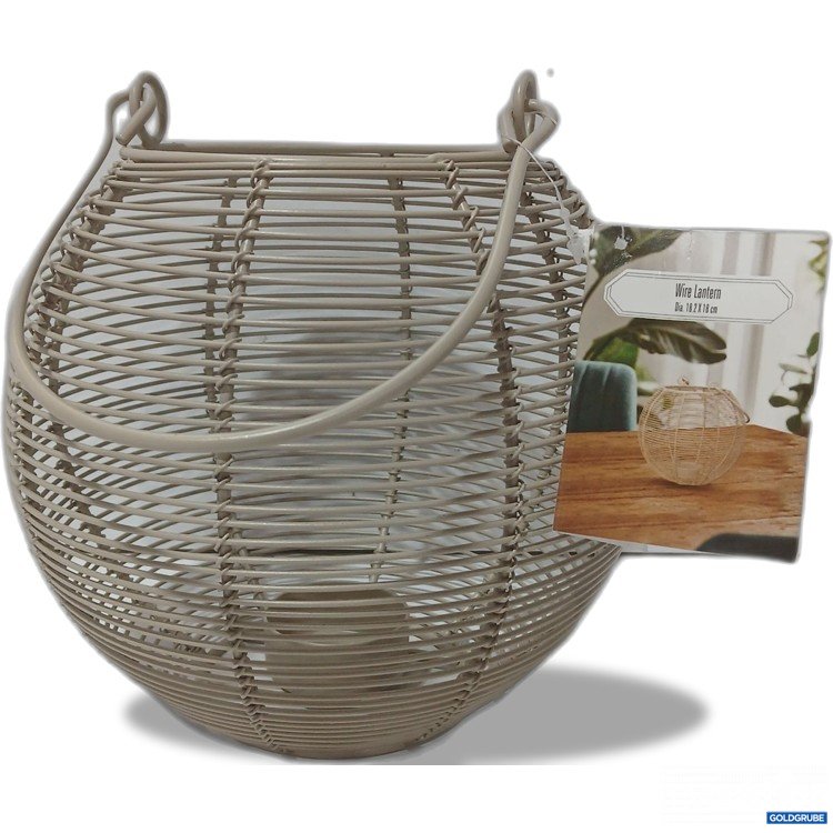 Artikel Nr. 929703: Bloomingville Malua Drahtlaterne ca 18,2×18cm