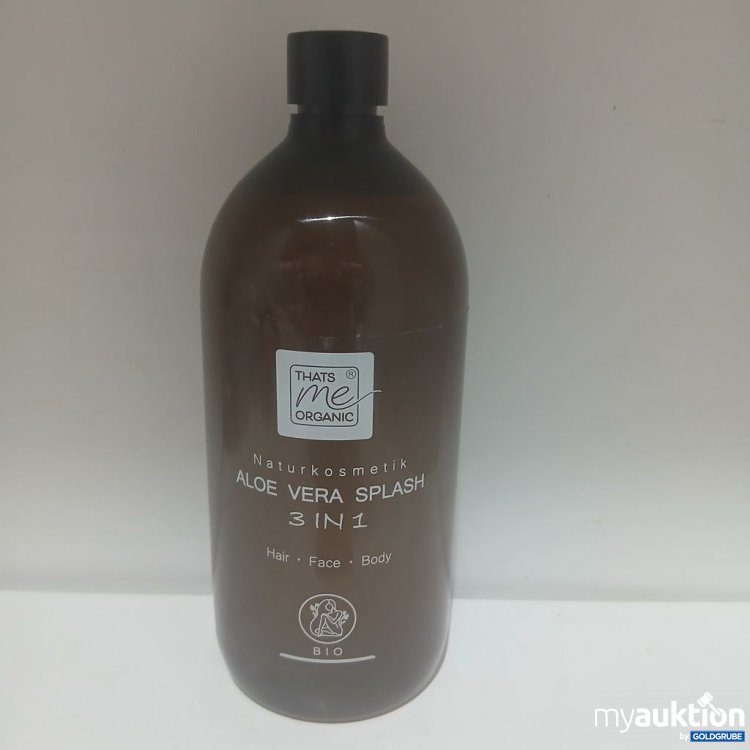 Artikel Nr. 981703 Artikel Nr. 981703: THATS ME ORGANIC Aloe Vera Splash 3 in 1