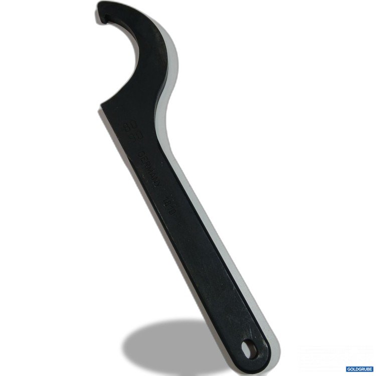 Artikel Nr. 394704: AMF Hakenschlüssel mit Nase DIN 18/10A 80-90mm brüniert