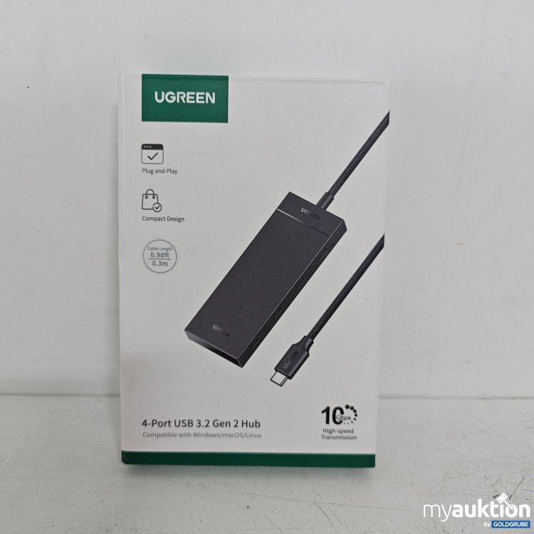 Artikel Nr. 398704 Artikel Nr. 398704: Ugreen 4-Port USB 3.2 Gen2 Hub