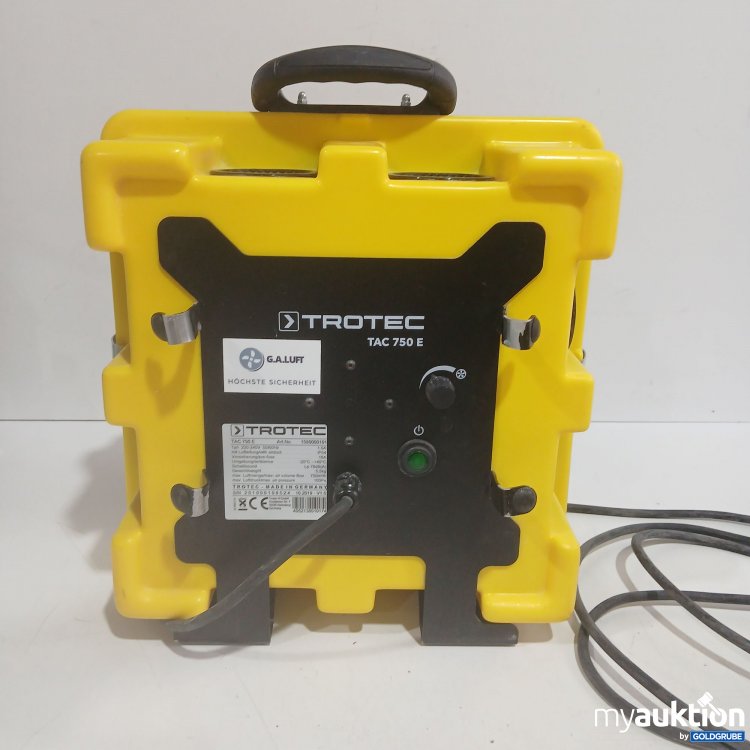 Artikel Nr. 447704 Artikel Nr. 447704: Trotec TAC 750 E Gewerbeluftreiniger