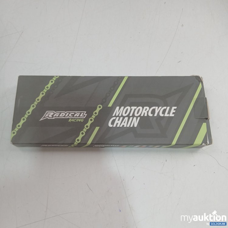 Artikel Nr. 461704 Artikel Nr. 461704: Radical Motorcycle Chain 420er Teilung 134Glieder verstärkt Grün