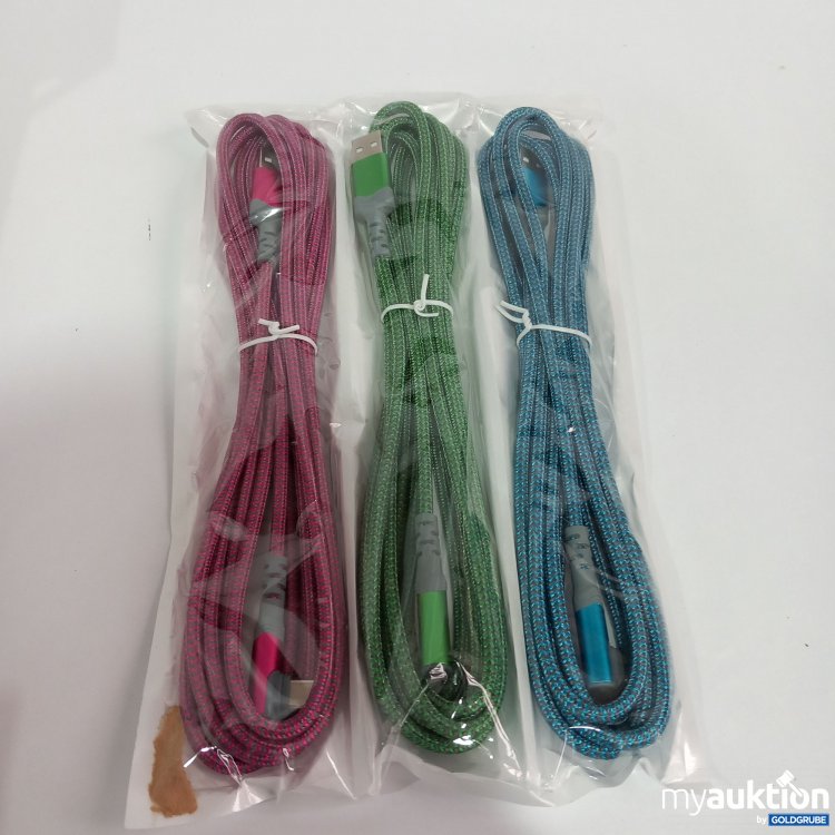 Artikel Nr. 778704 Artikel Nr. 778704: USB C Kabel 3 Stück