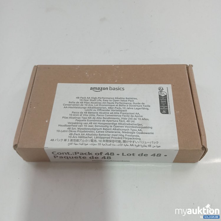Artikel Nr. 844704: Amazon Basics Alkalibatterien 48 Stück 