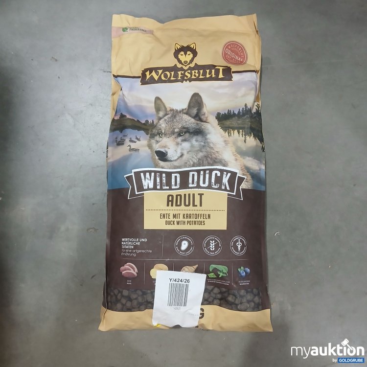 Artikel Nr. 994704 Artikel Nr. 994704: Wolfsblut Wild Duck Hundefutter 12,5 Kg