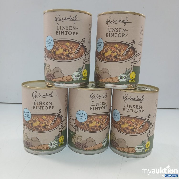 Artikel Nr. 997704 Artikel Nr. 997704: Reichenhof Linseneintopf 5x400g
