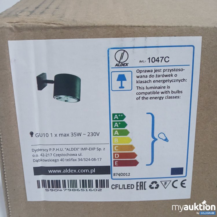 Artikel Nr. 440705: Aldex Lampe 1047C