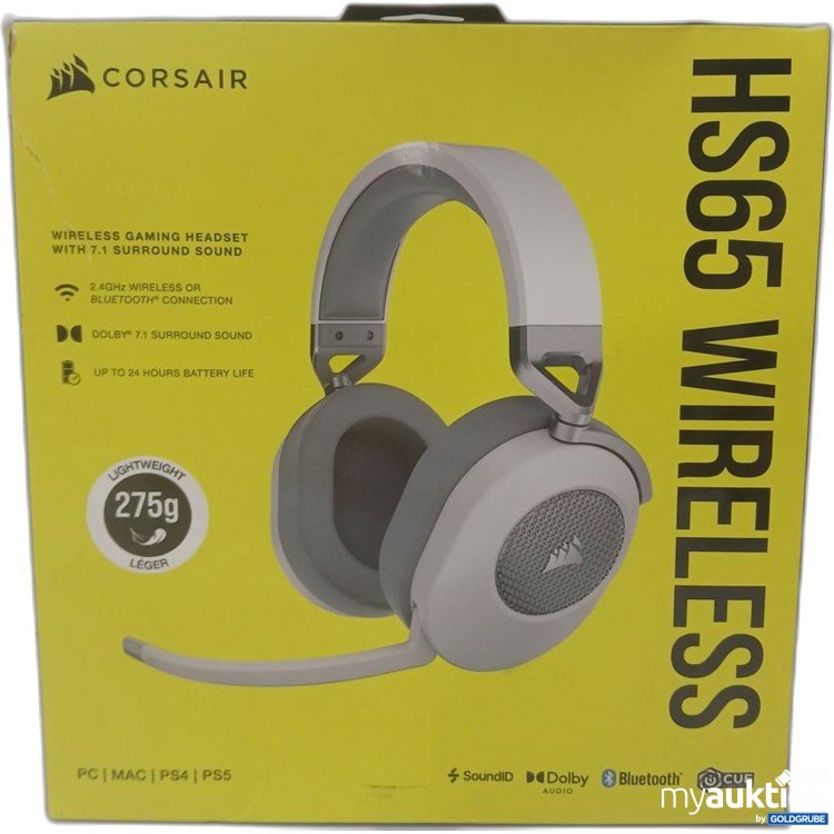 Artikel Nr. 446705 Artikel Nr. 446705: Corsair HS65 Wireless Gaming Headset 275g