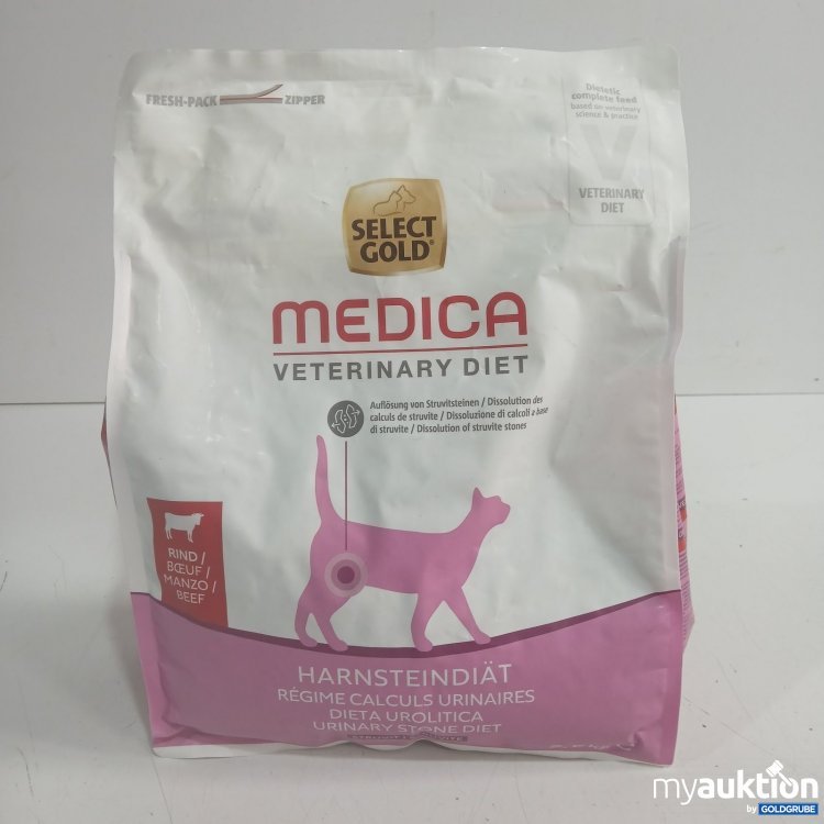 Artikel Nr. 468705 Artikel Nr. 468705: Select Gold Medica Veterinary Diet Harnsteindiät für Katzen 2,5kg