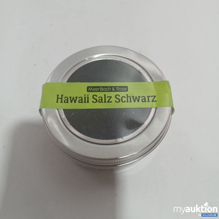 Artikel Nr. 834705 Artikel Nr. 834705: MeerBach & Rose Hawaii Salz Schwarz 150g