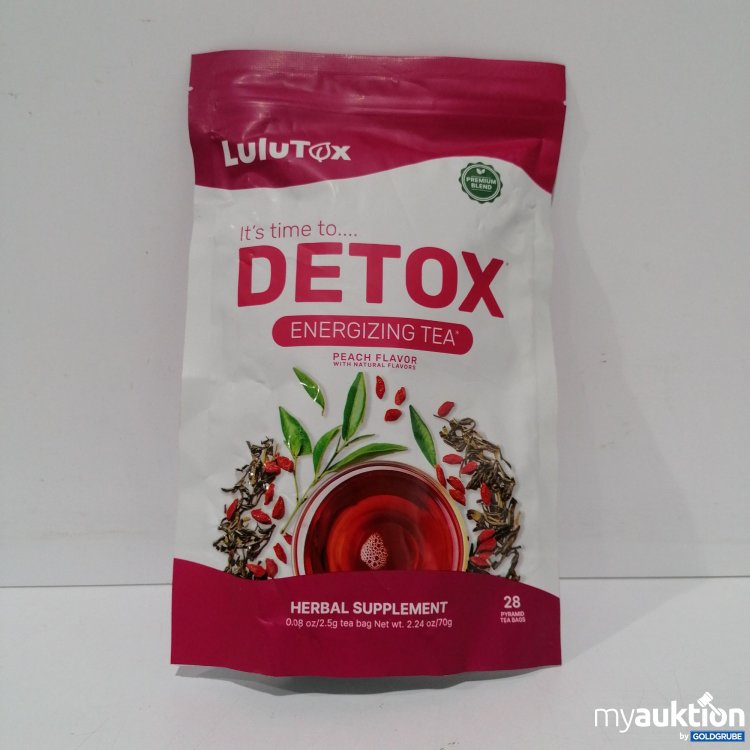 Artikel Nr. 835705 Artikel Nr. 835705: Lulu Tux Detox Energizing Tea 26 Beutel