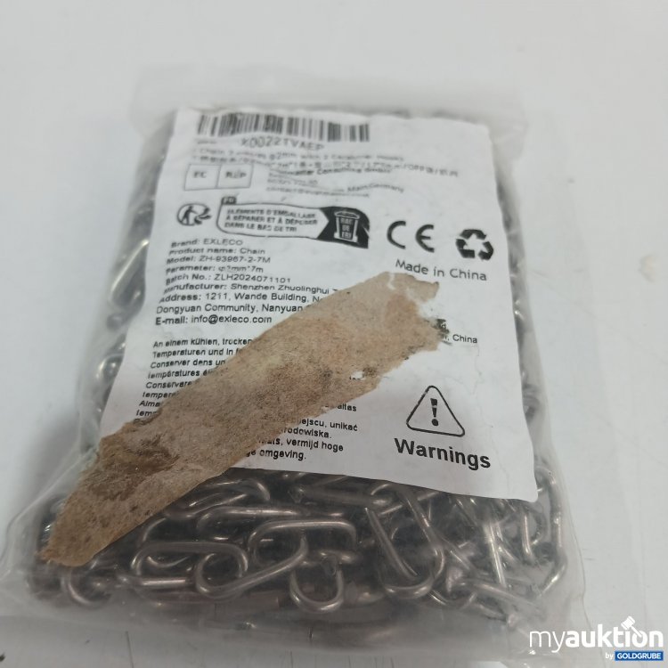 Artikel Nr. 895705: Kette 7meters 2mm