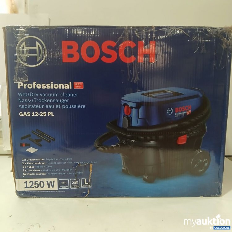 Artikel Nr. 921705: BOSCH Professional Nass-/Trockensauger GAS 12-25 PL 1250W 251l