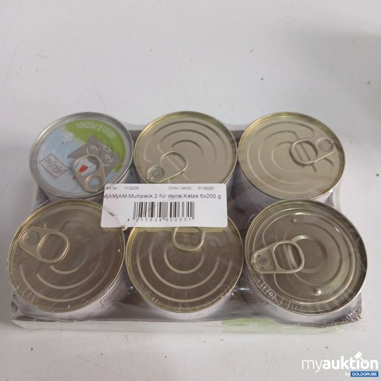 Artikel Nr. 973705: MIAMJAM Multipack 2 für deine Katze 6x200 g