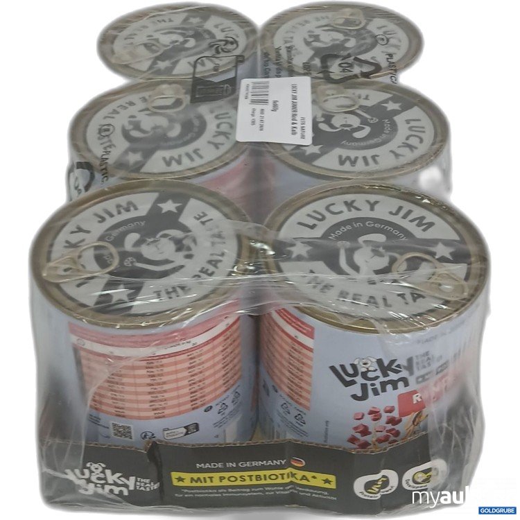 Artikel Nr. 987705: Lucky Jim Hundefutter Junior Rind & Kalb 800g 6Stk