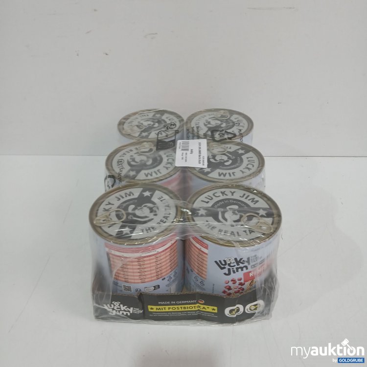 Artikel Nr. 987705: Lucky Jim Hundefutter Junior Rind & Kalb 800g 6Stk